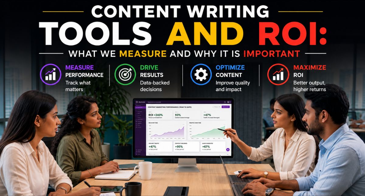 Content writing tools and ROI: what we measure and why it is important